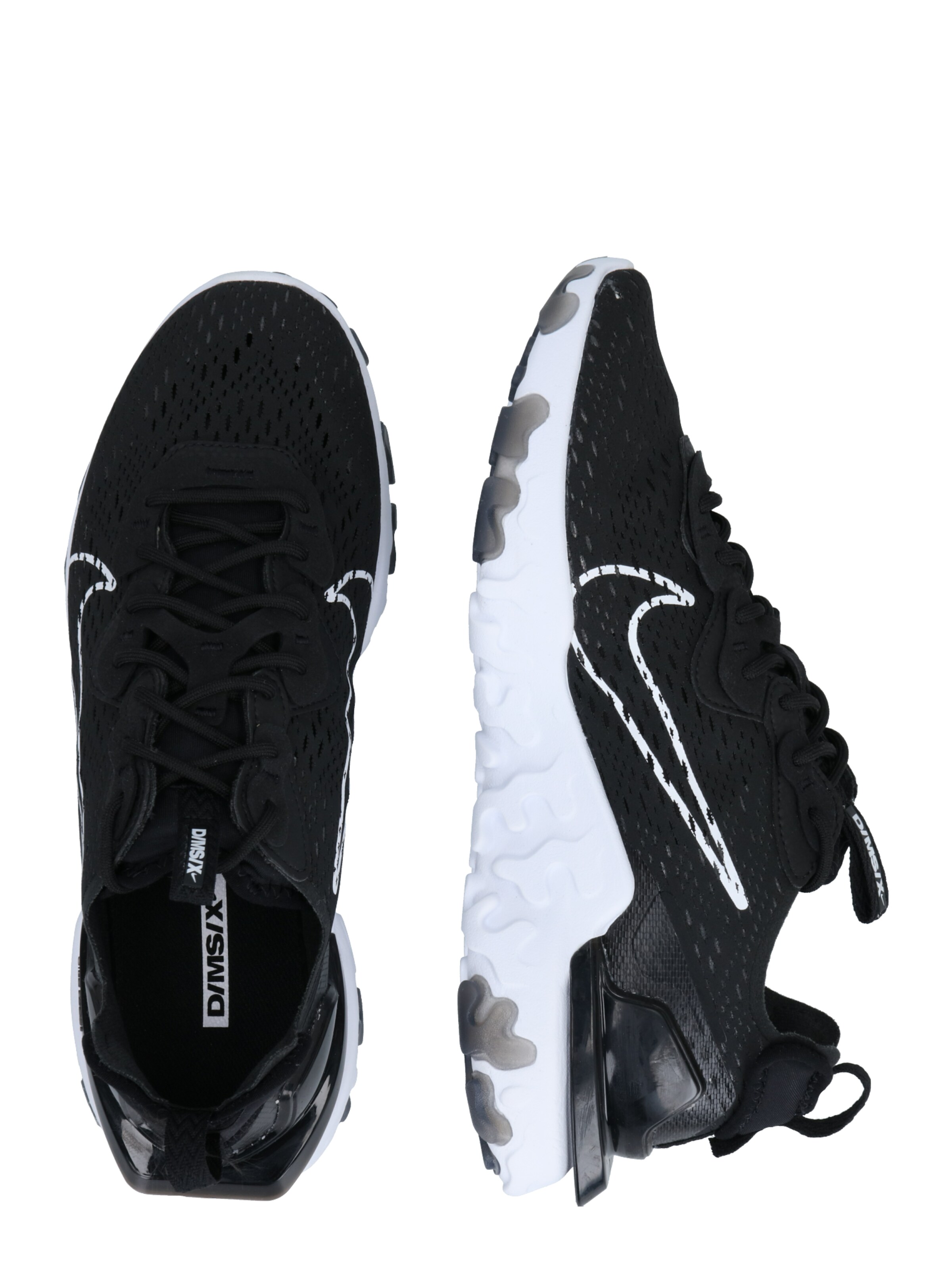 Nike Sportswear Platform trainers 'React Vision' in Black