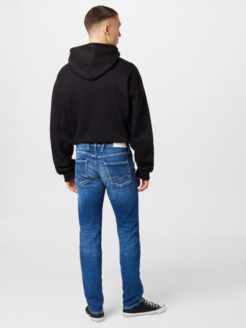 REPLAY Slimfit Jeans in Blauw