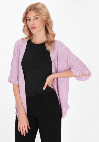 usha BLACK LABEL - Cárdigan 'Fashion Look' en lila: frente