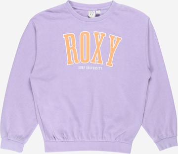 ROXY Sport sweatshirt 'BUTTERLFLY PARADE' i lila: framsida