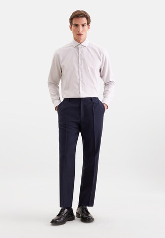 SEIDENSTICKER Regular fit Business shirt in Brown