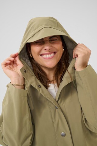 KAFFE CURVE Overgangsparka i grøn