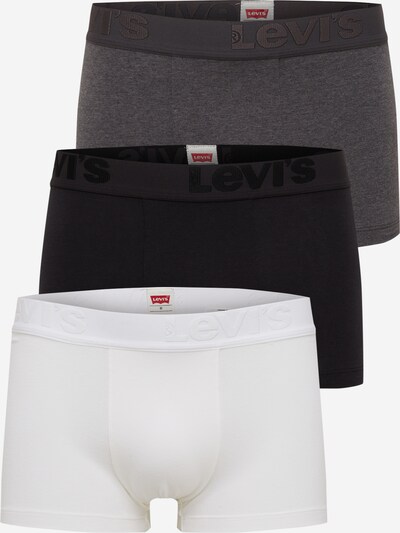 LEVI'S ® Bokserice u siva / crna / bijela, Pregled proizvoda