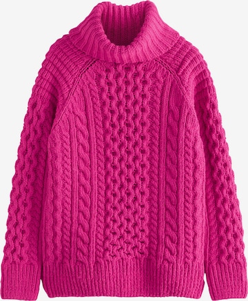 rožinė Next Megztinis: priekis
