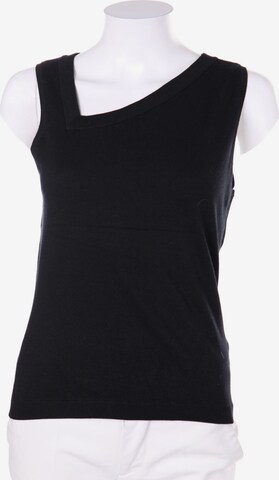 INC International Concepts Clothing Stricktop in M in Black: front