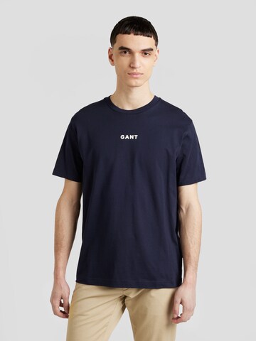 GANT T-Shirt in Blau: Vorderseite