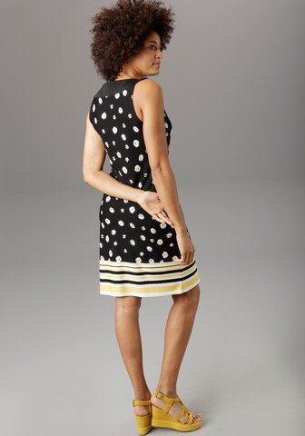 Aniston SELECTED Sommerkleid in Schwarz