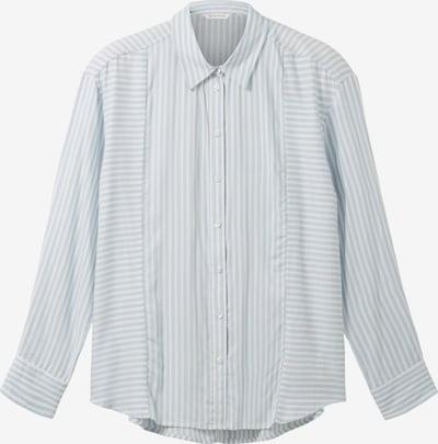 TOM TAILOR Blouse in Pastel blue / White, Item view