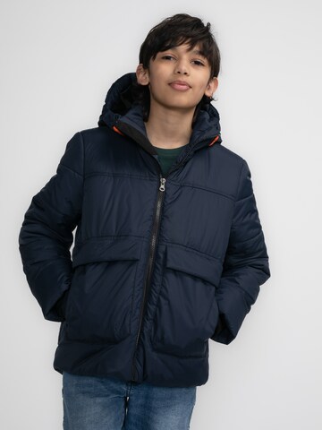 Veste mi-saison 'Valdez' Petrol Industries en bleu : devant