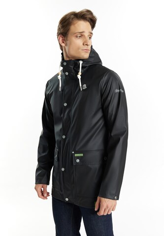 Schmuddelwedda - Chaqueta de entretiempo en negro: frente