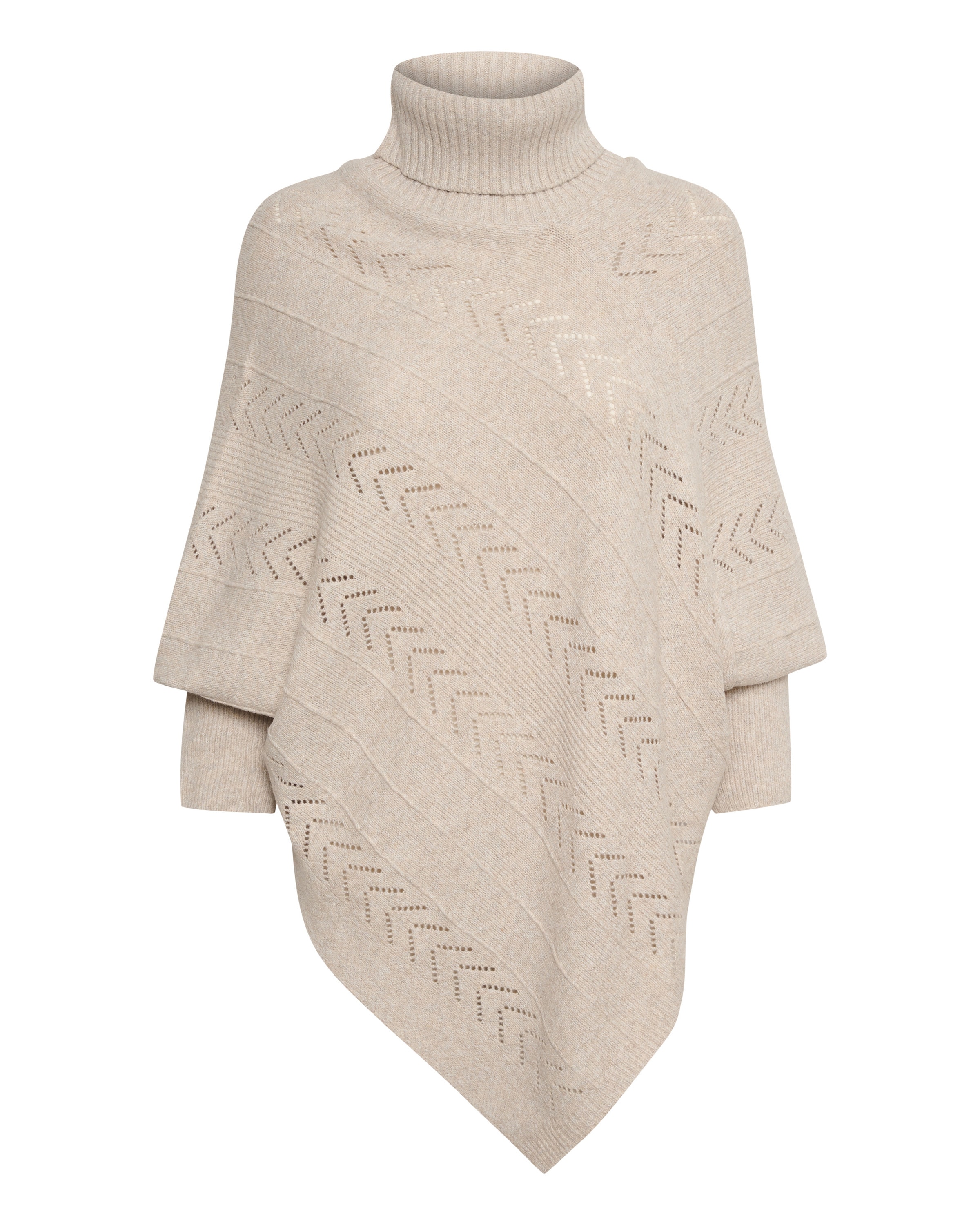 Cream Cape 'Holiday' in Beige: front
