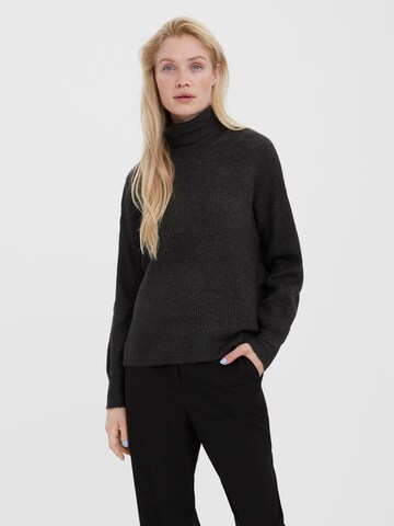 VERO MODA - Pullover 'FILENE' em cinzento: frente