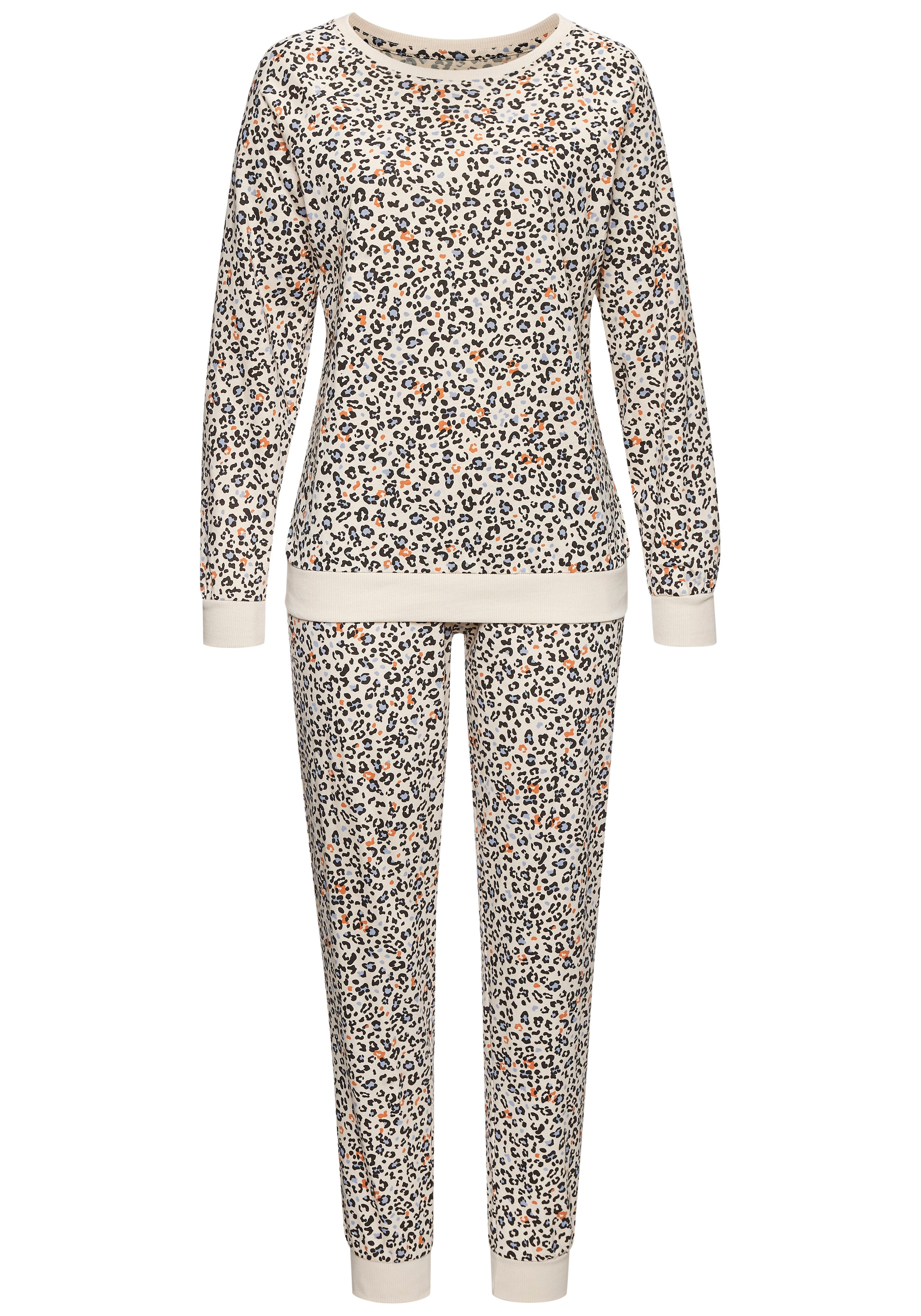 VIVANCE Pyžamo 'Dreams' – béžová: přední strana