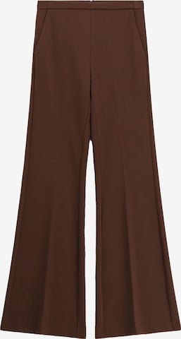 IMPERIAL Flared Hose 'IMPERIAL PANTALONE A ZAMPA' in Braun: Vorderseite