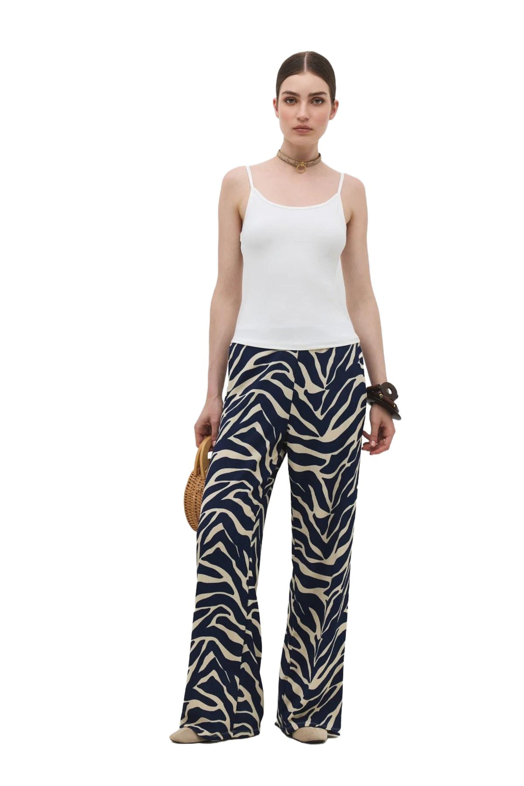 No Matter What Wide leg Trousers in Blue