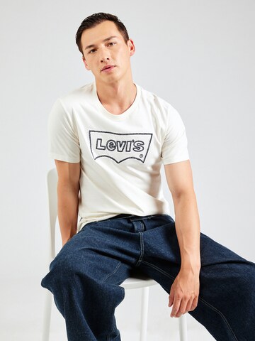 Regular T-Shirt LEVI'S ® en blanc : devant