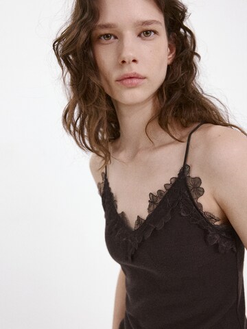 MANGO Top 'ROMA' - barna