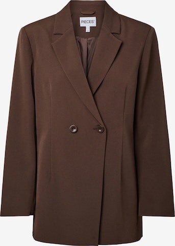 PIECES Blazer 'PCNoline' i brun: forside