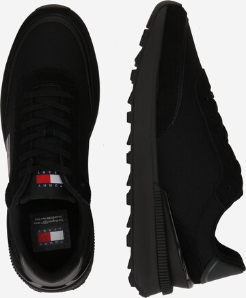Tommy Jeans Sneakers laag 'Essential' in Zwart