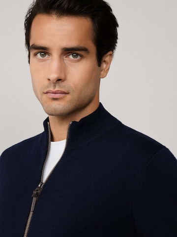 Hackett London Strickjacke in Blau