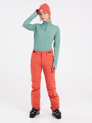 PROTEST Regular Workout Pants 'CARMACKS' in Red