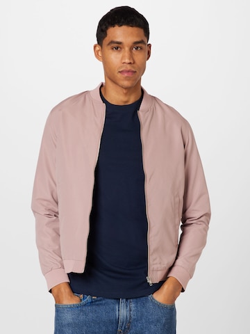 JACK & JONES Between-Season Jacket 'ROY' in Pink: front