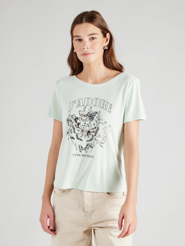T-shirt 'ONLFree' ONLY en vert : devant