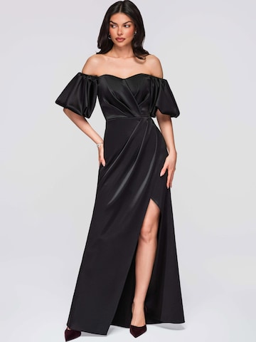 Ombre Evening dress in Black: front