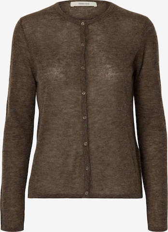 SELECTED - Cárdigan 'SLFSHIRLEY' en marrón: frente