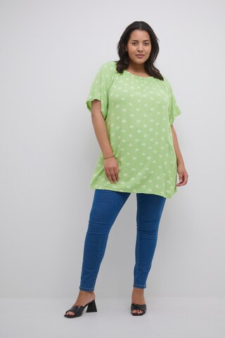 KAFFE CURVE Tunic 'Carla' in Green