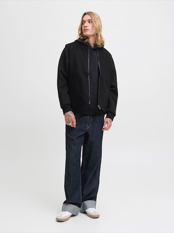 Gilet 'JJEDOVER' JACK & JONES en noir
