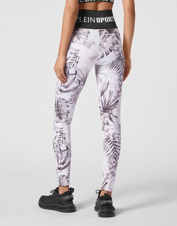 Skinny Pantalon de sport Plein Sport en mélange de couleurs