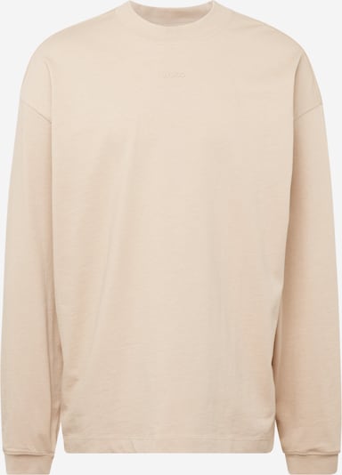 HUGO Red Sweatshirt 'Daposo' in de kleur Beige, Productweergave