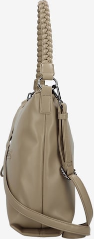 TOM TAILOR Shoulder Bag 'Zenia' in Brown