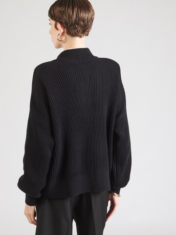 VILA Sweater 'VICHING' in Black