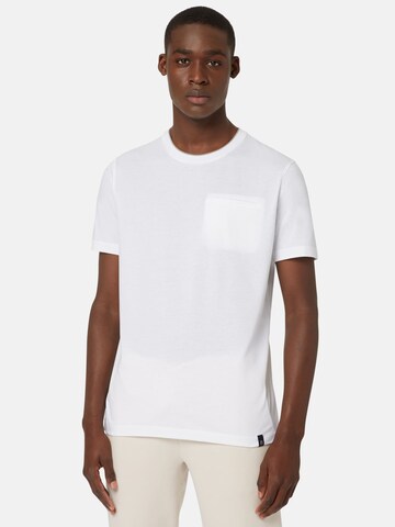 Boggi Milano - Camiseta en blanco: frente