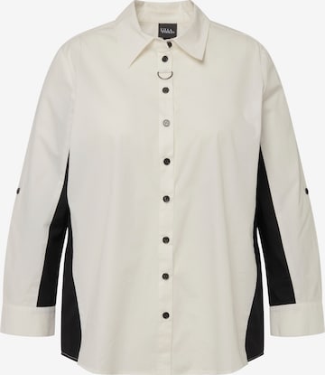 Ulla Popken Blouse in White: front