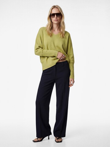 Koton Wide Leg Hose in Blau: Vorderseite