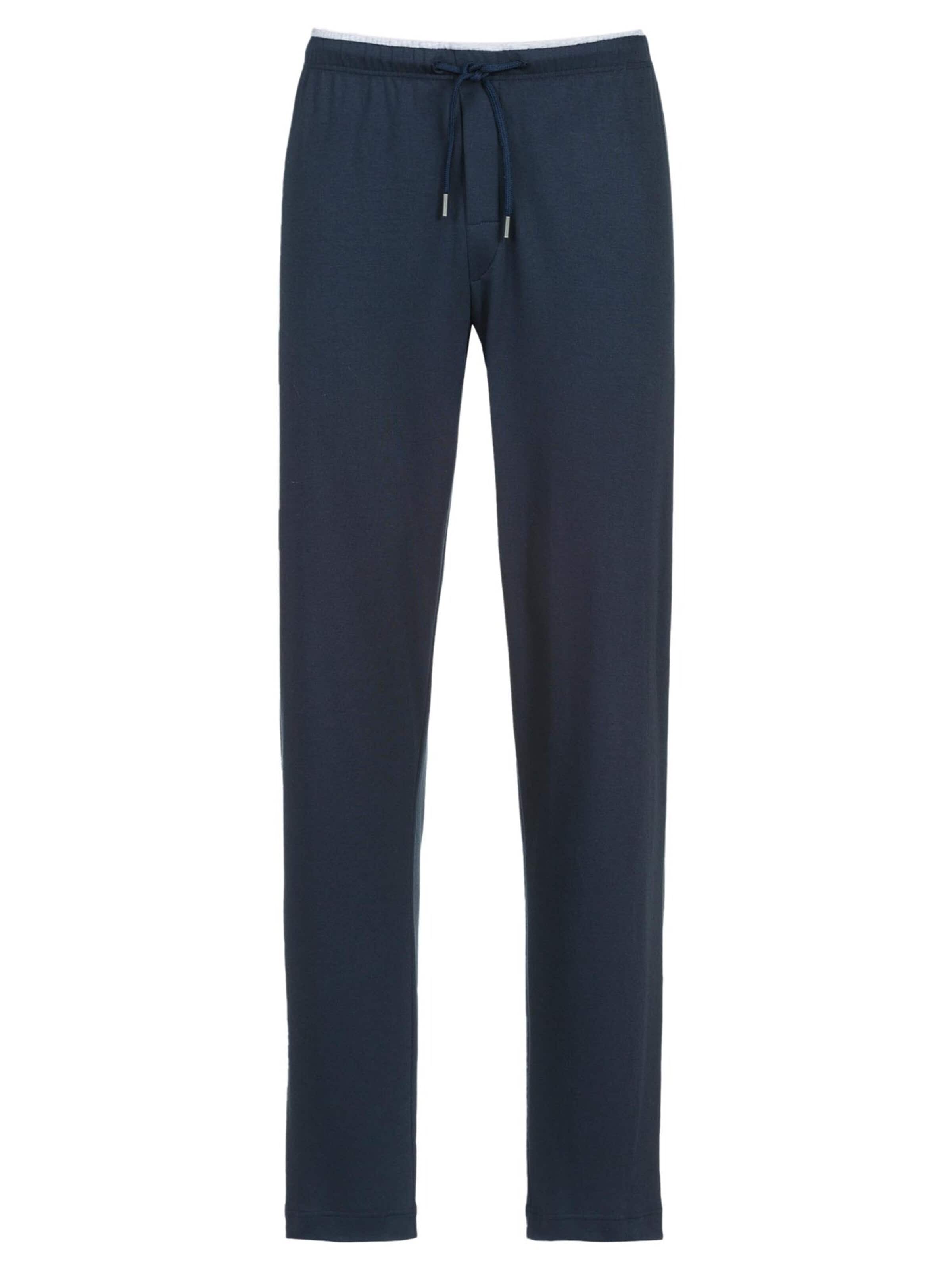 Mey Pajama Pants 'NSTEX 2.0' in Blue: front