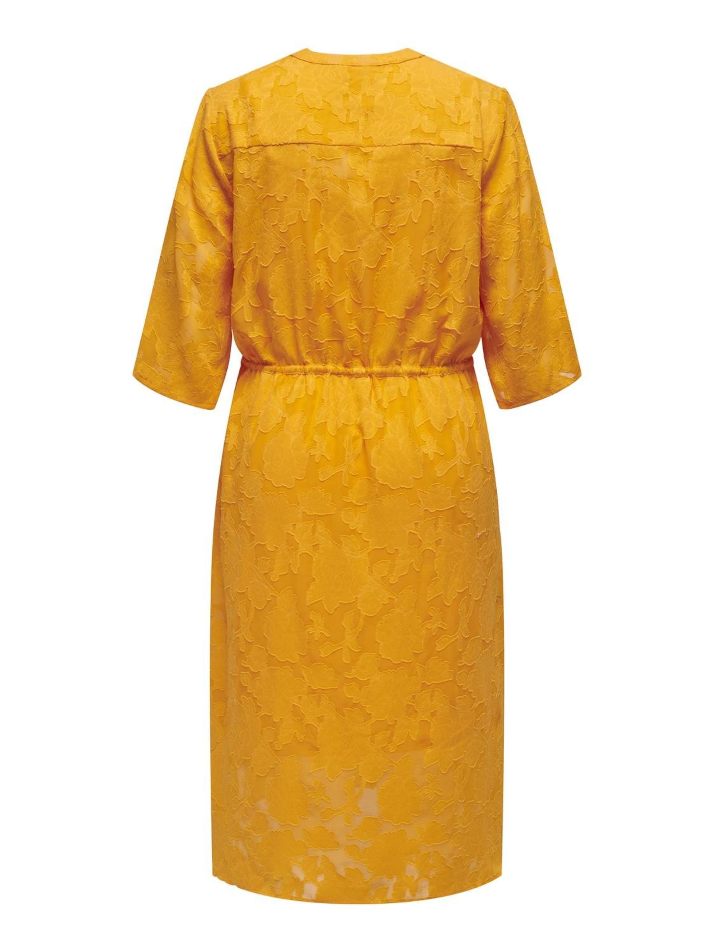 Abito camicia 'DELLAVINE' di ONLY Carmakoma in giallo