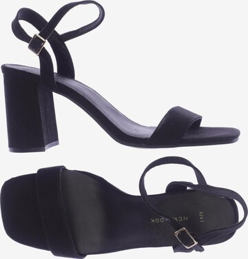 NEW LOOK Sandals & High-Heeled Sandals in 41 in Black: front