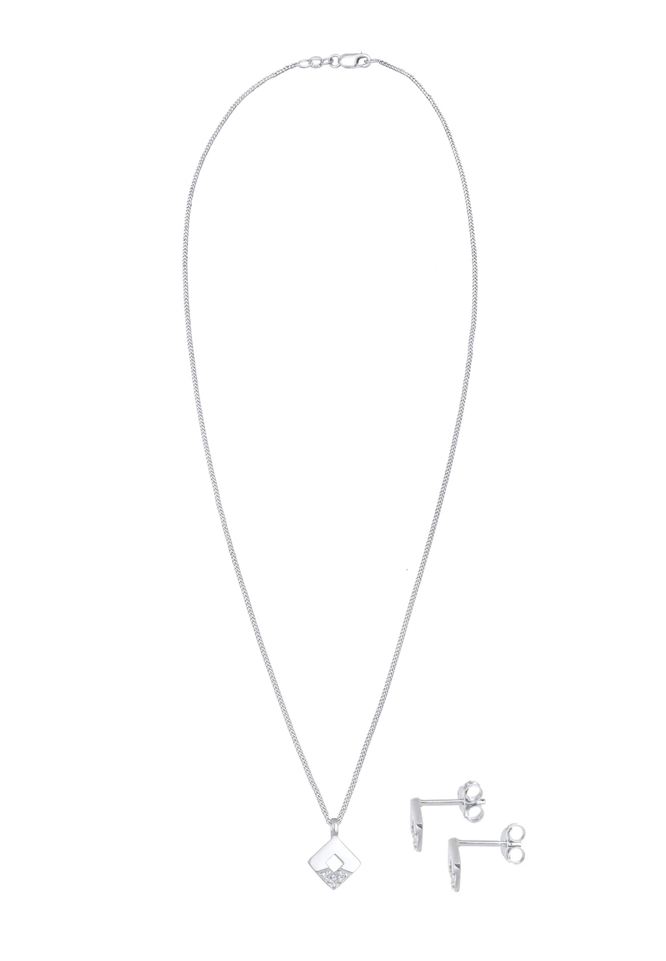 Parure de bijoux Elli DIAMONDS en argent : devant