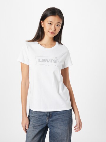 LEVI'S ® Shirt 'The Perfect Tee' in Wit: voorkant