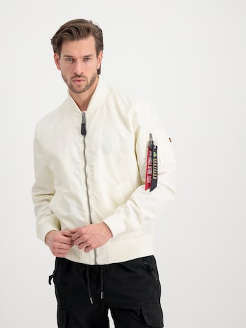 Giacca di mezza stagione di ALPHA INDUSTRIES in bianco