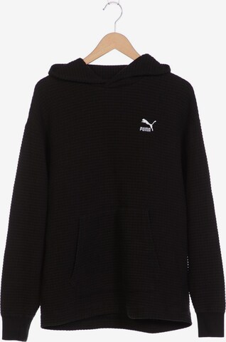 PUMA Sweatshirt & Zip-Up Hoodie in L in Grey: front