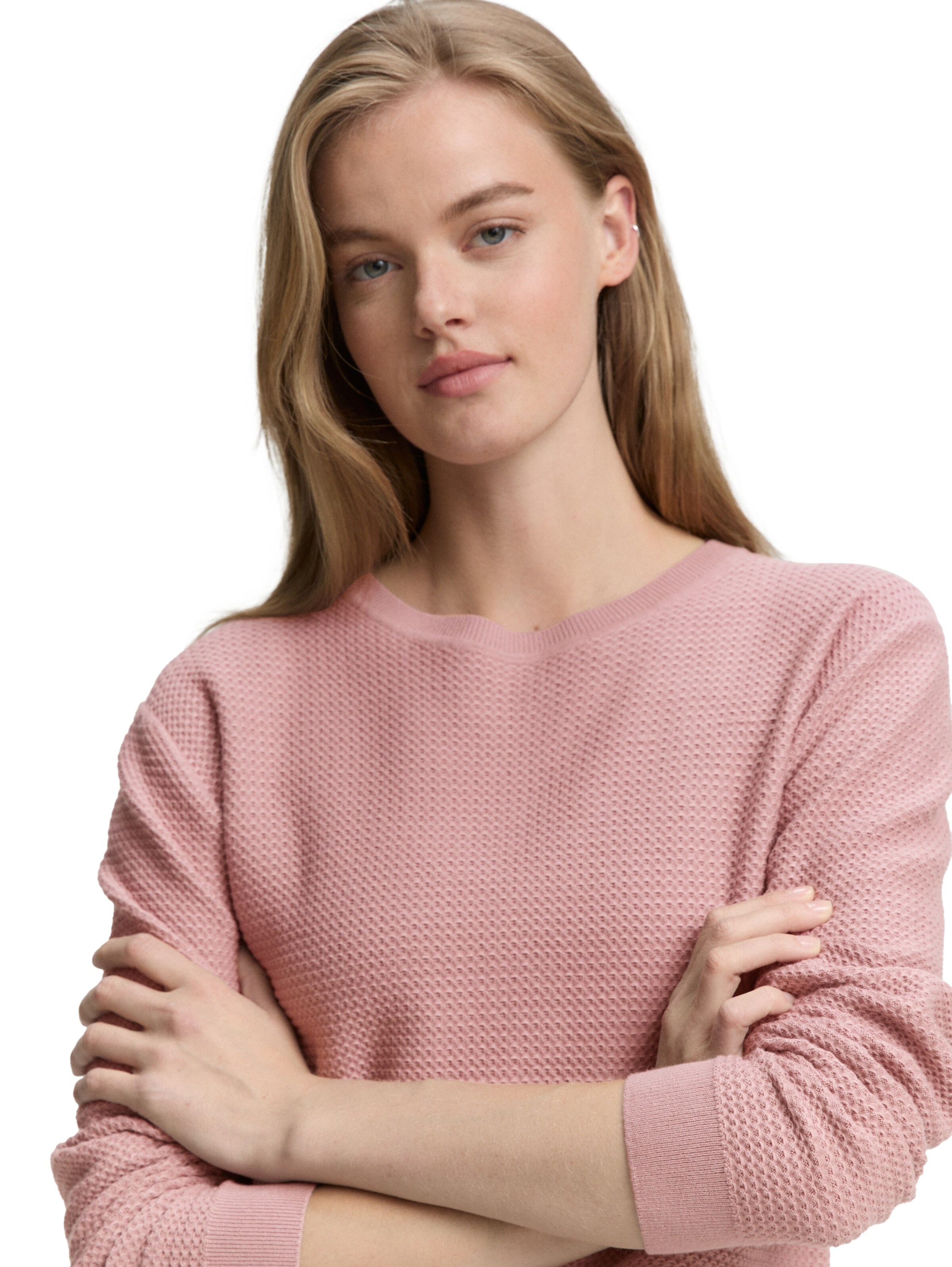 TOM TAILOR DENIM Sweater in Pink