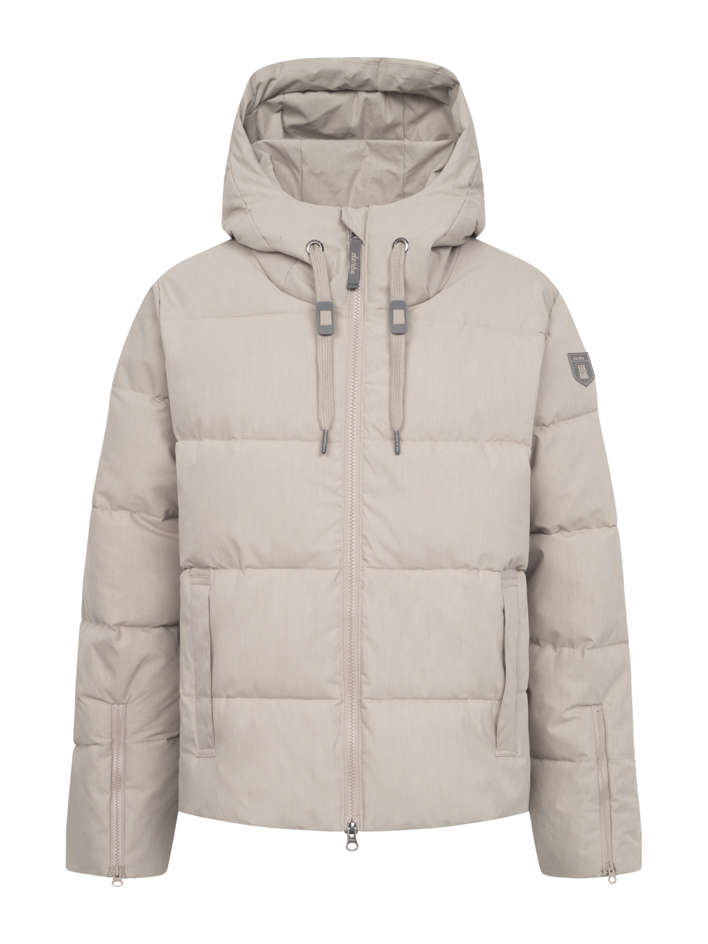 Derbe Winterjacke 'Richholm' in Beige: Vorderseite