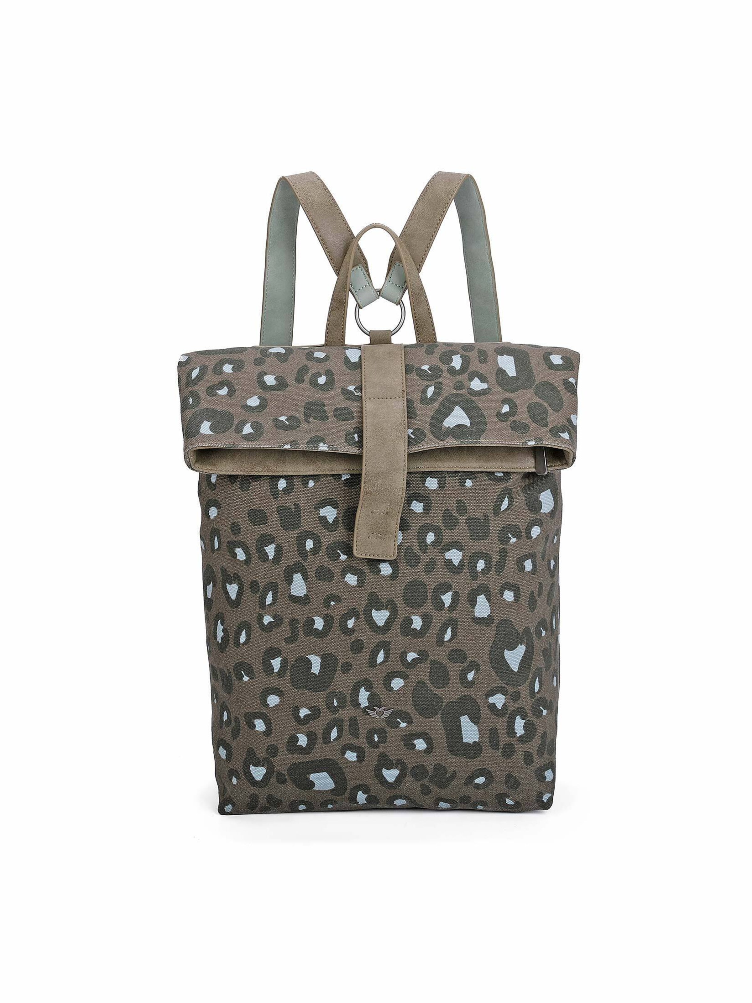 Fritzi aus Preußen Rucksack 'Izzy03' in Grün: Vorderseite