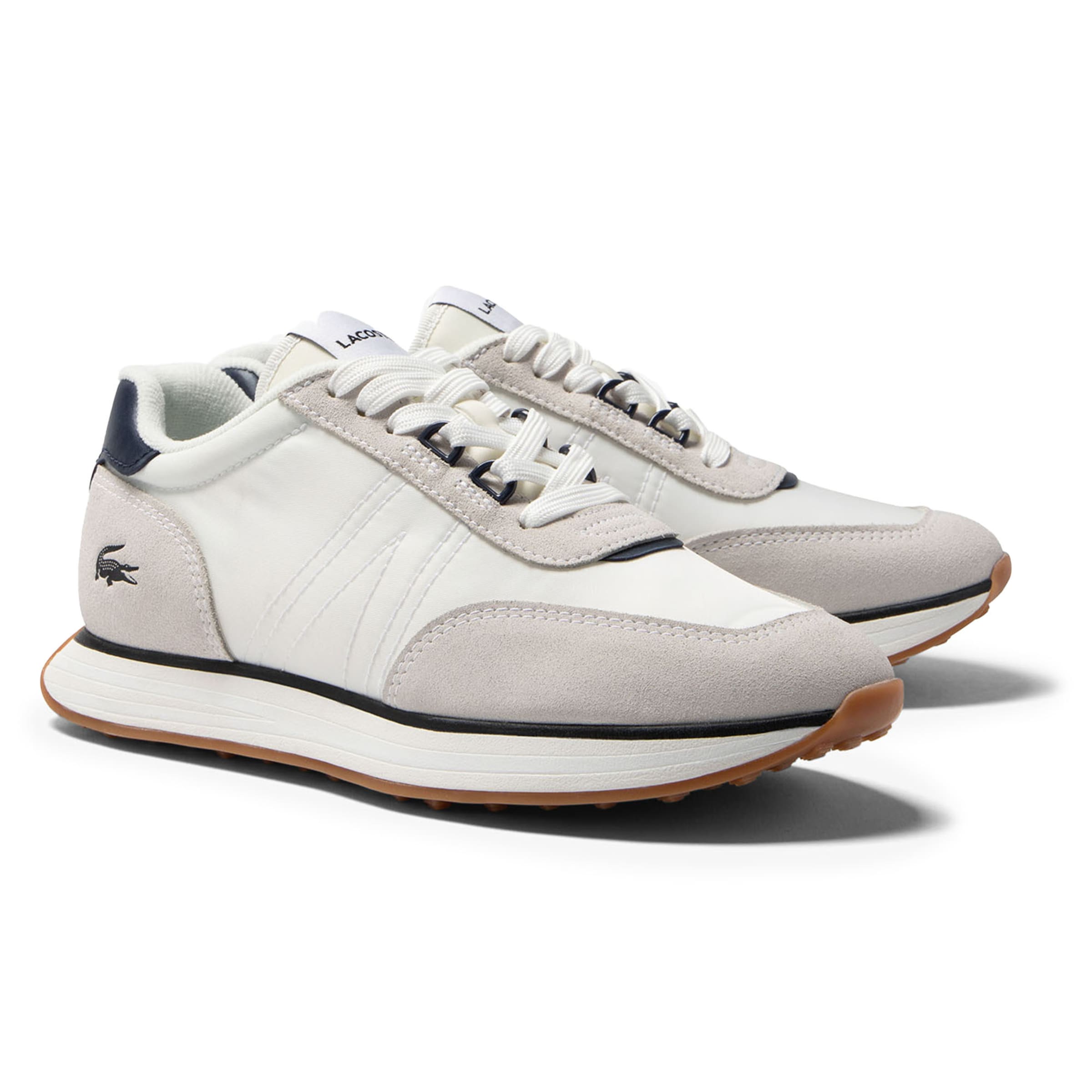 LACOSTE Nizke superge 'L-Spin' | bela barva