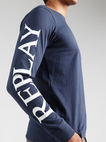 REPLAY Shirt in Blue